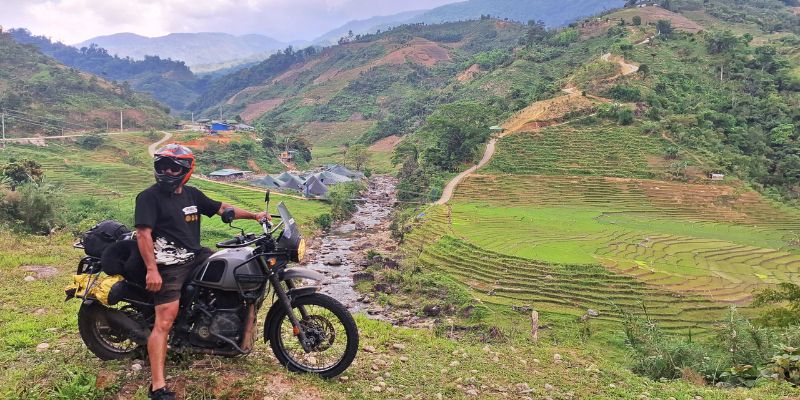 Riding on a Motorbike